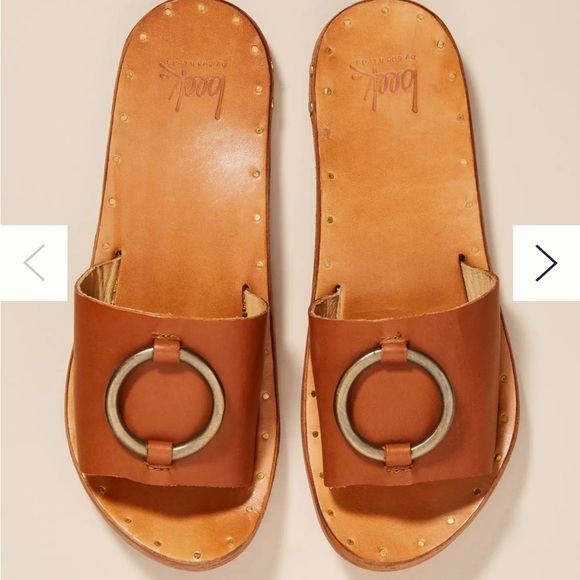 beek Shoes - Sz 9 Beek cockatoo slide sandal